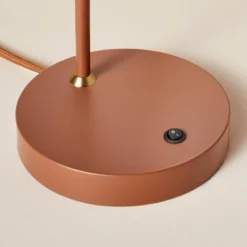 20" Metal Task Lamp With USB Port Terracotta Brown (Includes LED Light Bulb) - Hearth & Hand™ With Magnolia -Hearth and Hand With Magnolia Store GUEST 009de372 e973 4433 b4c3 9d6014567bba