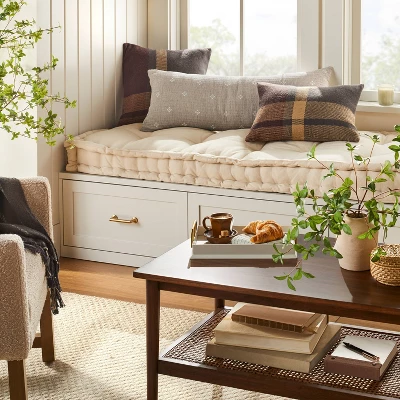 14"x36" Diamond Jacquard Lumbar Bed Pillow - Hearth & Hand™ with Magnolia 14"x36" Diamond Jacquard Lumbar Bed Pillow - Hearth & Hand™ With Magnolia -Hearth and Hand With Magnolia Store GUEST 0e05f32d e903 4ee2 9bf1 8031980ced4a