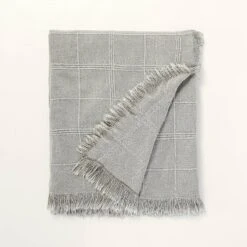 Textured Grid Lines Dobby Throw Blanket - Hearth & Hand™ With Magnolia 8 Textured Grid Lines Dobby Throw Blanket - Hearth & Hand™ With Magnolia -Hearth and Hand With Magnolia Store GUEST 1321e055 5bea 4e67 b370 4124d79481cf