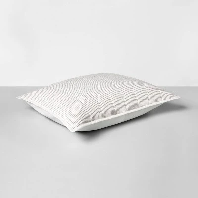 Microstripe Pillow Sham Cream/Gray - Hearth & Hand™ with Magnolia Microstripe Pillow Sham Cream/Gray - Hearth & Hand™ With Magnolia -Hearth and Hand With Magnolia Store GUEST 1a79d0ef 9d7f 4160 9aca 22ed85cfead5
