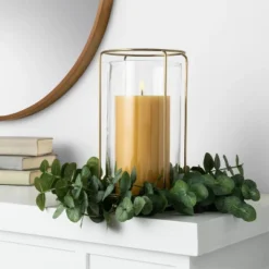 Faux Eucalyptus Wreath - Hearth & Hand™ With Magnolia