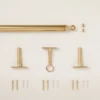 Decorative Screw Curtain Rod Brass Finish - Hearth & Hand™ With Magnolia -Hearth and Hand With Magnolia Store GUEST 247b406b 6a70 4a42 8798 f8ca6aa4443f