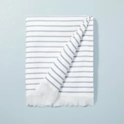 Allover Stripe Matelassé Throw Blanket - Hearth & Hand™ With Magnolia -Hearth and Hand With Magnolia Store GUEST 26735277 1a66 4cfc 8f64 420611ef0c84