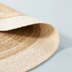 Bordered Color Block Braided Jute Area Rug Cream/Natural - Hearth & Hand™ With Magnolia -Hearth and Hand With Magnolia Store GUEST 2b59516d d1cd 47b9 9055 17a48d068319