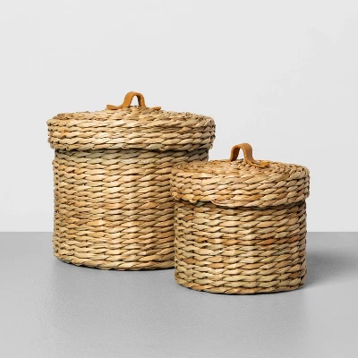 Woven Bath Storage Canister Beige - Hearth & Hand™ with Magnolia Woven Bath Storage Canister Beige - Hearth & Hand™ With Magnolia -Hearth and Hand With Magnolia Store GUEST 2b7a62a5 36eb 4a08 b52d d2178e7920c0