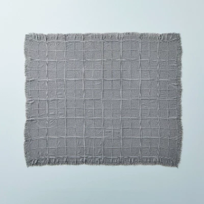 Textured Grid Lines Dobby Throw Blanket - Hearth & Hand™ with Magnolia Textured Grid Lines Dobby Throw Blanket - Hearth & Hand™ With Magnolia -Hearth and Hand With Magnolia Store GUEST 2c759063 e077 4490 a288 e86bc2df6106