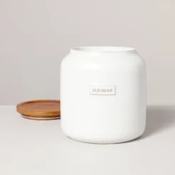 Dry Goods Stoneware Canister With Wood Lid Cream/Brown - Hearth & Hand™ With Magnolia 4 Dry Goods Stoneware Canister With Wood Lid Cream/Brown - Hearth & Hand™ With Magnolia -Hearth and Hand With Magnolia Store GUEST 2dd49631 52f2 4c1d bf2e 9ec687508552