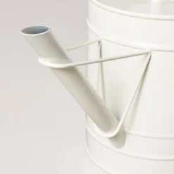 2.88L Painted Metal Watering Can Cream - Hearth & Hand™ With Magnolia -Hearth and Hand With Magnolia Store GUEST 368bcee9 d756 4ce0 b131 69787451b2de