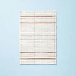 Scatter Stripe Rug Cream/Brown - Hearth & Hand™ With Magnolia -Hearth and Hand With Magnolia Store GUEST 3b4cdc0a 3651 4cfd 9bd7 6ee34185a92f