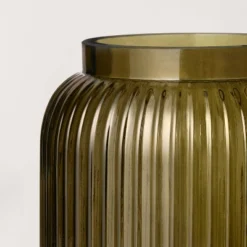 Ribbed Glass Jug Vase Dark Green - Hearth & Hand™ With Magnolia -Hearth and Hand With Magnolia Store GUEST 3b88faa0 254e 4d08 85ce bee525d3cdd2