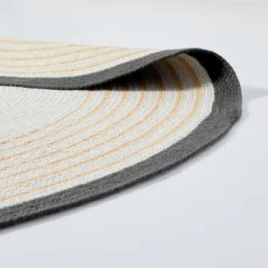 Round Border Stripe Braided Area Rug Neutral - Hearth & Hand™ With Magnolia -Hearth and Hand With Magnolia Store GUEST 4063a892 83b4 4e70 94ef 3b9cca03ee67