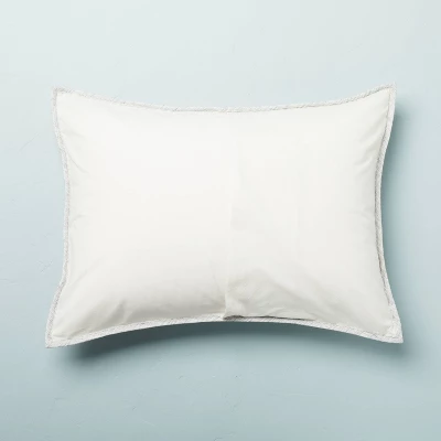 Channel Stitch Heathered Pillow Sham - Hearth & Hand™ with Magnolia Channel Stitch Heathered Pillow Sham - Hearth & Hand™ With Magnolia -Hearth and Hand With Magnolia Store GUEST 484894d1 f30a 4ebb 9e7c 22ef0ae17d12