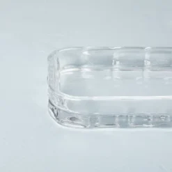 5"x9" Sculpted Glass Vanity Tray Clear - Hearth & Hand™ With Magnolia -Hearth and Hand With Magnolia Store GUEST 48796d66 4831 4c84 a62e 12bb89995810