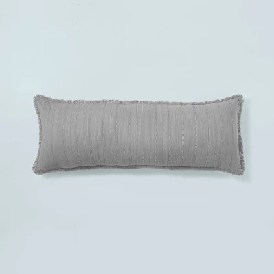 16"x42" Washed Loop Stripe Lumbar Bed Pillow - Hearth & Hand™ with Magnolia 16"x42" Washed Loop Stripe Lumbar Bed Pillow - Hearth & Hand™ With Magnolia -Hearth and Hand With Magnolia Store GUEST 48fffffb f285 4fa1 aafb 2f1f97ff8330