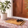 Glad You're Here Coir Doormat Tan/Black - Hearth & Hand™ With Magnolia -Hearth and Hand With Magnolia Store GUEST 495ba1d5 2e13 4a7a ab42 f7ad58583a2a