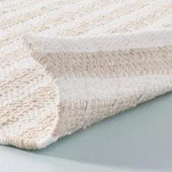 Break Stripe Handmade Area Rug Taupe/Cream - Hearth & Hand™ With Magnolia -Hearth and Hand With Magnolia Store GUEST 4d12aad8 6af9 4cc9 a6b6 bd67af96d383