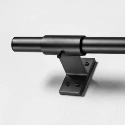 Steel Curtain Rod Matte Black - Hearth & Hand™ With Magnolia -Hearth and Hand With Magnolia Store GUEST 50371ec3 6d96 46dd 84a0 9265d3342c16