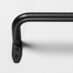 French Return Curtain Rod Matte Black - Hearth & Hand™ With Magnolia -Hearth and Hand With Magnolia Store GUEST 5987b0dc 45b5 499b b3b8 5ff71a48bb8d