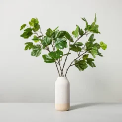 Faux Fig Leaf Branch Arrangement - Hearth & Hand™ With Magnolia -Hearth and Hand With Magnolia Store GUEST 633e0ef2 049e 41e0 8303 a165f348380d
