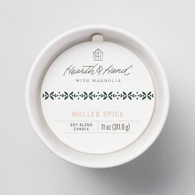 Plaid Ceramic Mulled Spice Jar Christmas Candle Ivory 11oz - Hearth & Hand™ with Magnolia Plaid Ceramic Mulled Spice Jar Christmas Candle Ivory 11oz - Hearth & Hand™ With Magnolia -Hearth and Hand With Magnolia Store GUEST 64b488ac 017d 40ad aded cd1af537a28c