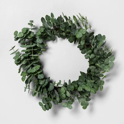 Faux Eucalyptus Wreath - Hearth & Hand™ with Magnolia Faux Eucalyptus Wreath - Hearth & Hand™ With Magnolia -Hearth and Hand With Magnolia Store GUEST 69c452d5 ce0e 424b a992 018b3034bdd8