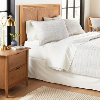 Channel Stitch Heathered Pillow Sham - Hearth & Hand™ with Magnolia Channel Stitch Heathered Pillow Sham - Hearth & Hand™ With Magnolia -Hearth and Hand With Magnolia Store GUEST 6aa5a8a1 1932 483c b79f a5d5d5c5e06c