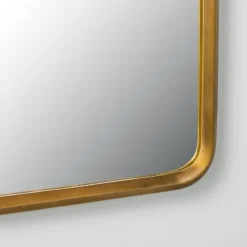 Arched Metal Frame Mirror Brass Finish - Hearth & Hand™ With Magnolia -Hearth and Hand With Magnolia Store GUEST 716e116a 6ee0 4b78 a585 1d1b6a8fc93b