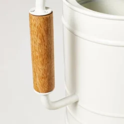 2.88L Painted Metal Watering Can Cream - Hearth & Hand™ With Magnolia -Hearth and Hand With Magnolia Store GUEST 86d3d03a 01ad 4c13 b42e 5ae263af3492