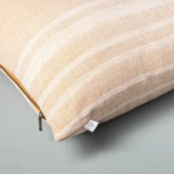 16"x42" Variegated Stripe Lumbar Throw Pillow - Hearth & Hand™ With Magnolia -Hearth and Hand With Magnolia Store GUEST 8e8095bf 4b69 46a4 806e d84f4a643a74