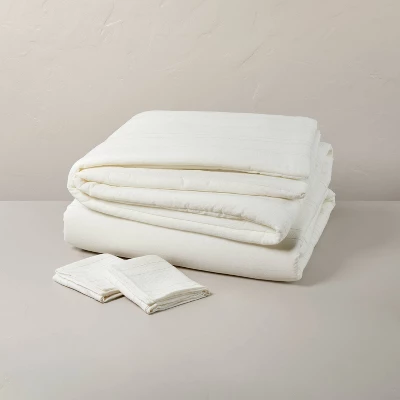 Fine Stripe Duvet & Sham Set Twilight Taupe/Sour Cream - Hearth & Hand™ with Magnolia Fine Stripe Duvet & Sham Set Twilight Taupe/Sour Cream - Hearth & Hand™ With Magnolia -Hearth and Hand With Magnolia Store GUEST 8e99bf53 2940 4631 8d0c fea2f4b2c580