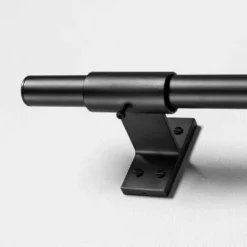 Steel Curtain Rod Matte Black - Hearth & Hand™ With Magnolia -Hearth and Hand With Magnolia Store GUEST 93451e14 271e 4685 a29b 53f19cc87dba