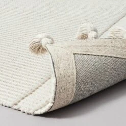 Texture Border Stripe Rug Cream/Silver Gray - Hearth & Hand™ With Magnolia -Hearth and Hand With Magnolia Store GUEST 94669fa7 9809 4e40 99dd 993073cf36dc