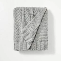 Chunky Textured Knit Throw Blanket - Hearth & Hand™ With Magnolia -Hearth and Hand With Magnolia Store GUEST 967ad06b d7d1 4d74 abd1 aecc023f20eb