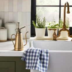 8.5" Lightweight Metal Plant Mister Brass Finish - Hearth & Hand™ With Magnolia