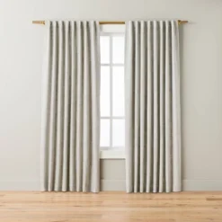 Heathered Slub Room Darkening Curtain Panel - Hearth & Hand™ With Magnolia 3 Heathered Slub Room Darkening Curtain Panel - Hearth & Hand™ With Magnolia -Hearth and Hand With Magnolia Store GUEST a4a62756 feb2 4b16 a9a0 7820a44f7261