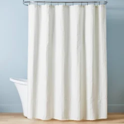 Crinkle Stripe Woven Shower Curtain - Hearth & Hand™ With Magnolia -Hearth and Hand With Magnolia Store GUEST a4db4300 5a76 4a9f 9868 e69b64040512