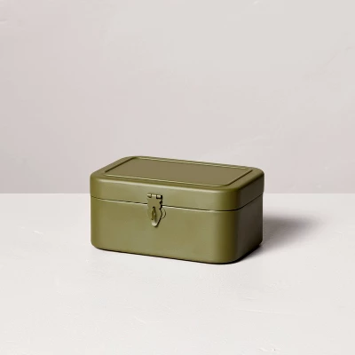 Decorative Metal Storage Box Green - Hearth & Hand™ with Magnolia Decorative Metal Storage Box Green - Hearth & Hand™ With Magnolia -Hearth and Hand With Magnolia Store GUEST a8afceba 0ae7 4309 ba71 a0e1832484a9