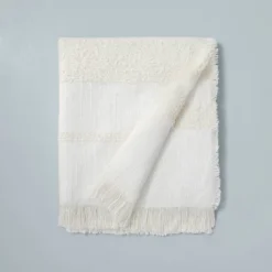 Dimensional Stripe Dobby Throw Blanket - Hearth & Hand™ With Magnolia -Hearth and Hand With Magnolia Store GUEST b5e2b98f aff6 496b bc27 0ddd19663e09