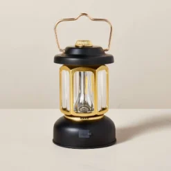 LED Lantern Black/Gold - Hearth & Hand™ With Magnolia -Hearth and Hand With Magnolia Store GUEST b6e0871e cb05 4956 a6b1 d628b3c5808e