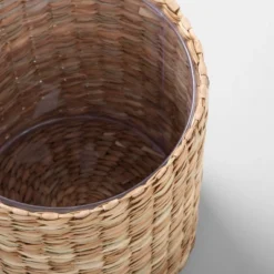 Seagrass Woven Wastebasket Beige - Hearth & Hand™ With Magnolia -Hearth and Hand With Magnolia Store GUEST b919ea4e 4196 4edc ab3e c833be9a11c6