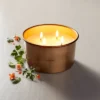 Lidded Metal Herbs 4-Wick Jar Candle Brass Finish 20oz - Hearth & Hand™ With Magnolia -Hearth and Hand With Magnolia Store GUEST bde460d9 a37c 44ae a557 57e0abadfc3c