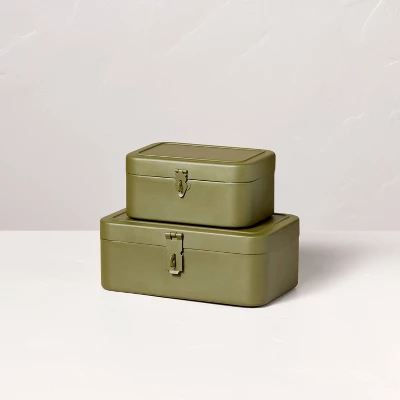 Decorative Metal Storage Box Green - Hearth & Hand™ with Magnolia Decorative Metal Storage Box Green - Hearth & Hand™ With Magnolia -Hearth and Hand With Magnolia Store GUEST be29c324 d4a3 428e abdb 22bee52302e8