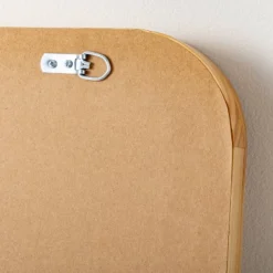 71" Standing Wood Framed Mirror Natural - Hearth & Hand™ With Magnolia -Hearth and Hand With Magnolia Store GUEST bffcc711 9c00 46e6 bdd5 bfc0e69d2ddf