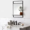 Bath Mirror With Shelf Black - Hearth & Hand™ With Magnolia -Hearth and Hand With Magnolia Store GUEST c1cf3256 f0c8 4c0d 8ca0 6397a8d4ca6e
