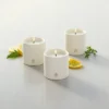 9oz Basil/Lemon/Thyme Speckled Ceramic Kitchen Candle Set - Hearth & Hand™ With Magnolia -Hearth and Hand With Magnolia Store GUEST c68b6884 c129 4533 a5c9 3281c1ca2ce2