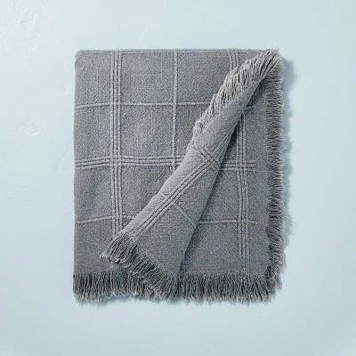 Textured Grid Lines Dobby Throw Blanket - Hearth & Hand™ with Magnolia Textured Grid Lines Dobby Throw Blanket - Hearth & Hand™ With Magnolia -Hearth and Hand With Magnolia Store GUEST cb98a223 dc0e 4790 9502 b7110d4862ba