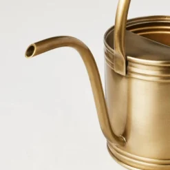 1L Accented Metal Watering Can Brass Finish - Hearth & Hand™ With Magnolia -Hearth and Hand With Magnolia Store GUEST d8d9fd9e ae1a 452a a0ad d7dc1e4a0d5e