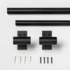 Steel Curtain Rod Matte Black - Hearth & Hand™ With Magnolia -Hearth and Hand With Magnolia Store GUEST d9e174eb c2d9 4ac3 8a03 13f65fe2d06c