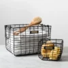 Wire Storage Basket Black - Hearth & Hand™ With Magnolia -Hearth and Hand With Magnolia Store GUEST f0c519ce 1aee 4b83 b57c d2d655742327