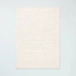 Textured Stripe Indoor/Outdoor Woven Area Rug Beige/Cream - Hearth & Hand™ With Magnolia -Hearth and Hand With Magnolia Store GUEST fdd2c944 51c5 43cb 8c8f 98ca6c9891e7